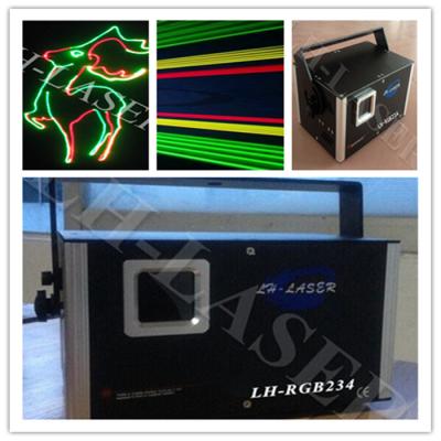 China 1.5 toont RGB Volledige Kleur van W Laser Auto/Zeer belangrijke de Discoprojectoren van Schakelaardj Te koop