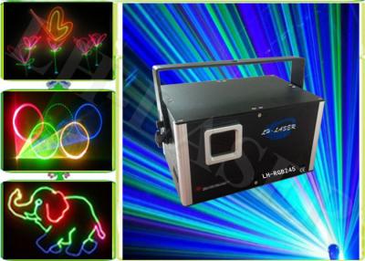 China Iluminación multicolora activada de la etapa del laser del sonido de la tarjeta del SD para el club/el par en venta