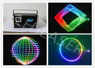 Cina Effetto dei modelli della luce laser senza fili di analogo 3W RGB di colore pieno DMX multi in vendita