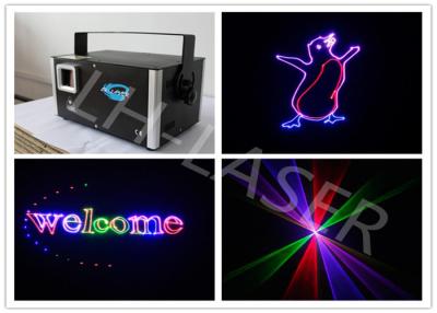 China Christmas30K RGB Laser Lighting , Laser Show Projector LH-1W RGB for sale