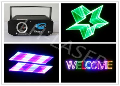 China De clublaser toont 3D Volledige Kleur van 300 mw RGB 3D de Laserlicht van 300 mw het Mobiele Clublicht toont Te koop