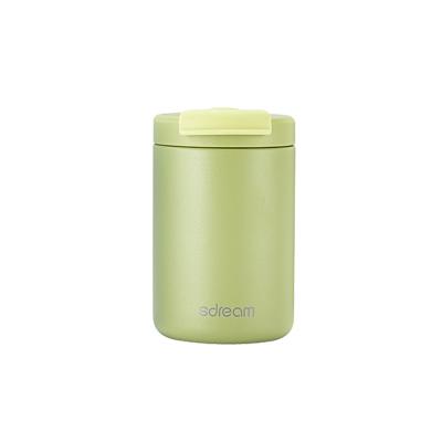 China Sustainable Suitable Vacuum Thermos Cup Coffee Mugs Stainless Steel Metal Double Wall Fashion Insulated Tumbler with Lid for sale