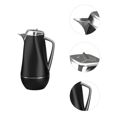 China PORTABLE One key Switch design 24 hours keep warm stainless steel insulated coffee pot hotel uses teapots for sale