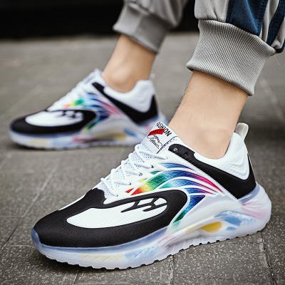 China Drop Cushioning Shipping Large Size Running And Athletic Fashionable Man Sports Shoes 39---46 for sale