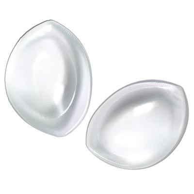 China Abalone Gel Breast Enhancer Shape Removable Soft Transparent Swimwear Wholesale Liquid Silicone Lift Up Insert Bra Pads for sale