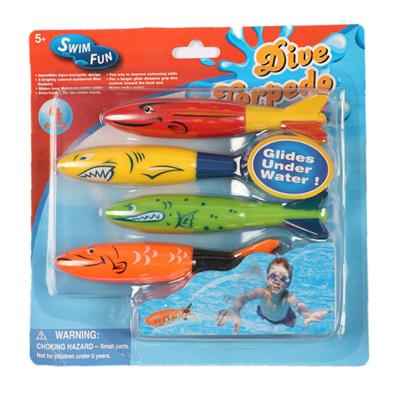 China 2022 Plastic Under The Pool Outdoor Dive Water Game Summer Toys Torpedo Launch Toys for sale