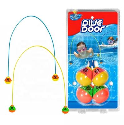 China Sports Play 2022 Swimming Training Dive Door for Kids Swimming Pool Dive Game Swimming Diving Toys for Children for sale