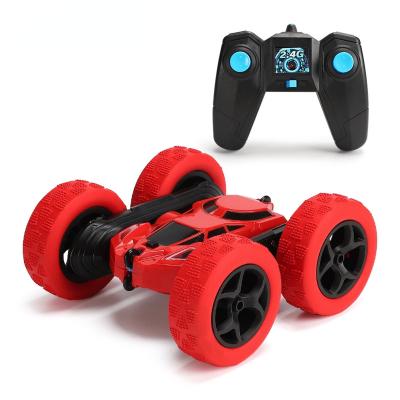 China RC Hobby RC Car 2.4G 4CH Stunt Drift Rock Crawler Roll 360 1:16 Degree Flip Kids Robot RC Cars Toys Buggy Car for sale