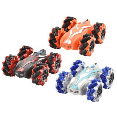 China Eco-friendly Material 2.4G RC Stunt Cars Toys Stunt Throw Vehicle For Adult Children for sale