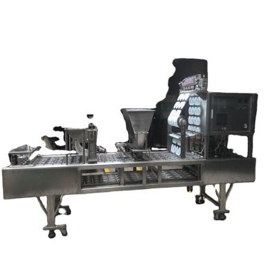 China Automatic Food Water Cup Filling Sealing Machine For Juice Ice for sale