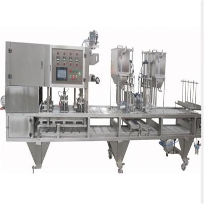 China Automatic Beverage Hot Sale Filling Sealing Machine For Cup Yogurt Water Juice for sale