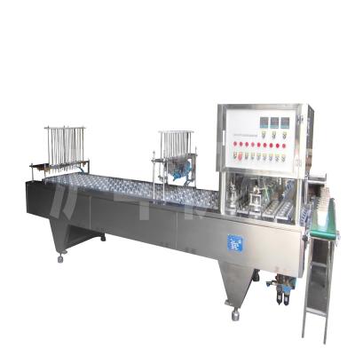 China Automatic Food Paper Cups Sealing Machine For Noodle Cup Te koop