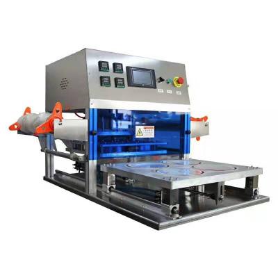 China New Design SEM-Automatic Beverage Cups Sealing Machine for sale