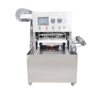 Cina Food Modified Atmosphere Vacuum Food Tray Sealing Machine With Nitrogen Flow in vendita