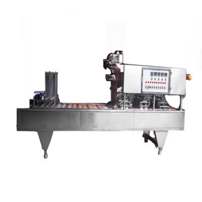 China Automatic Food Bowl Cup Filling Sealing Machine With Vacuum for sale