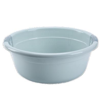 China Sustainable Wholesale plastic wash face basin thick antiskid large capacity durable portable dormitory household baby student round for sale