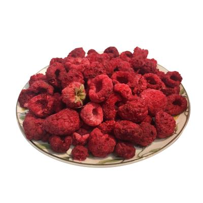 China Best Crispy Selling Hot Chinese Dried Fruit Bulk Dried Fruit Raspberry Freeze Dried Raspberry Whole Raspberry for sale