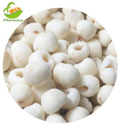 China Healthy IQF Lychee Fruit Pulp Peeled Frozen Lychee for sale