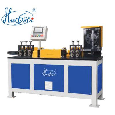 China Automatic Wire Straightener And Cutting Machine Touch Screen With Sending Wire Wheel for sale