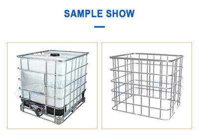 China High Current Automatic Iron Tube Cage Welding Machine For IBC Cage Frame for sale