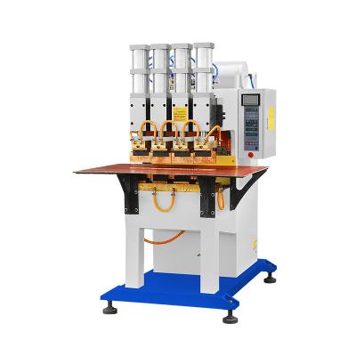 China Double Head Row Spot Welding Machine Manual Spot Welder / Wire Welding Machine for sale