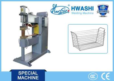 China Steel Wire Welding Machine , Bicycle / Bike Basket Manual Metal Welding Equipment for sale