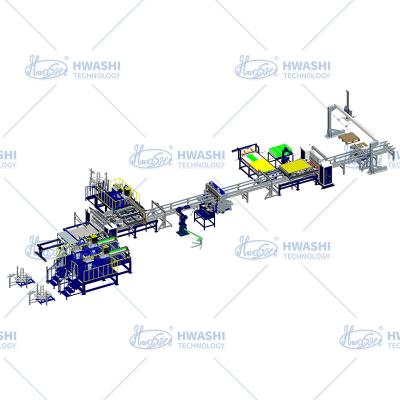 China Wire Mesh Welding Machine for Automated Wire Mesh Deck Production Line for sale