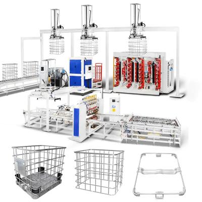 China Automatische lasmachine met hoge lasstroom, voor de vervaardiging van bulkcontainers Te koop