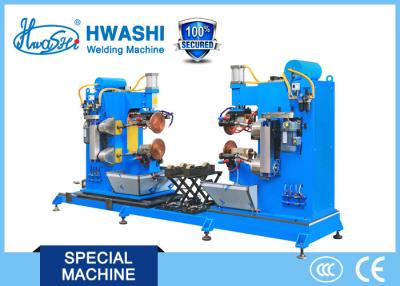 China Dual Circular Rolling Seam Welding Machine Alusil Fuel Tank Cap Application for sale