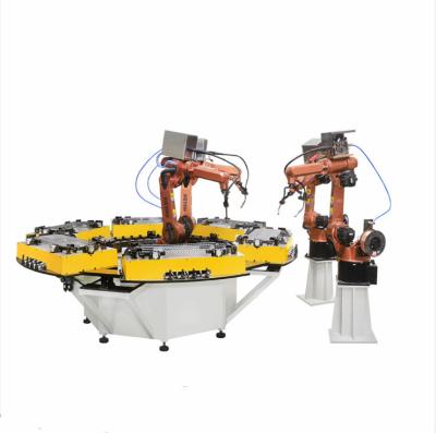 China Assembly Line Welding Turntable Robot Positioner Steel Material New Condition for sale