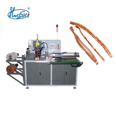 China Small Braided Electrical Wire Welding Machine for sale