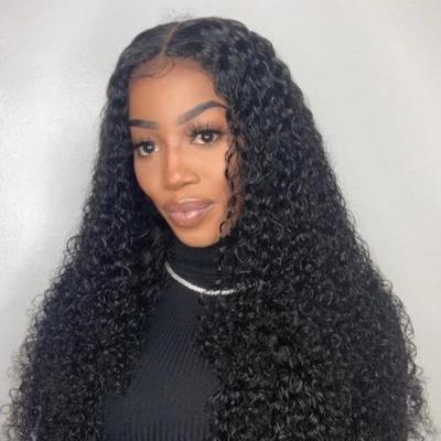 China Glueless Wigs with 4 Combs (Two Sides & Front & Back). Glueless Full Lace Virgin Cheap Indian Hair Wig Deep Wave Lace Wig With Baby Hair Full Lace Hair Wig For Black Women for sale