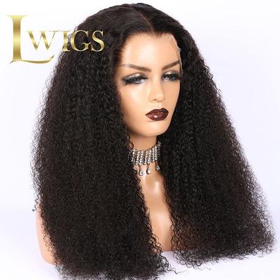 China 2021 Black Friday Deep Curl Affair 12a Virgin Hair Curly Wave 13x4 Lace Front Human Hair Wigs For Africa American Women for sale