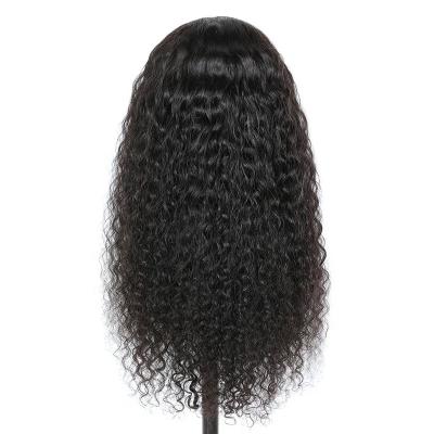 China Deep Wave Lwigs Pre Plucked 4x4 5x5 HD Lace Closure Human Hair Wigs For Black Women 100% Density 180% Unprocessed for sale