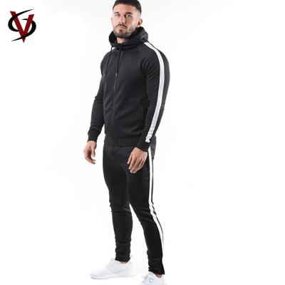 China OEM Cotton Polyester Sports Tracksuits For Men Running Tracksuit for sale