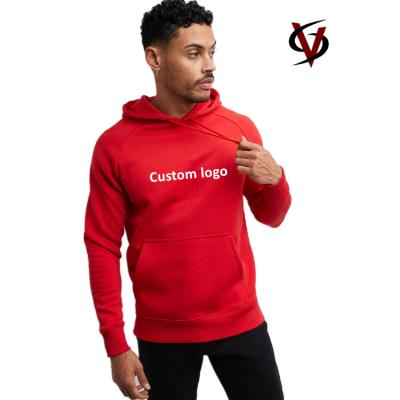 China Wholesale Customized Hoodies Sweatshirt 100% Fleece Cotton Long Raglan Sleeve Oversize Pullover Men's Hoodies for sale