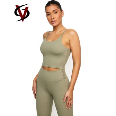 China Athletic Gym Fitness Sports Workout Yoga Suit Activewear Seamless Women's Active Wear Yoga Set in Bulk for sale