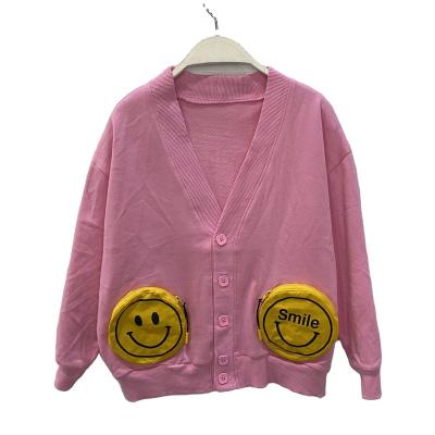 China 2022 Spring Children's Cardigan Soft Children's Straight Jacket Breathable for sale