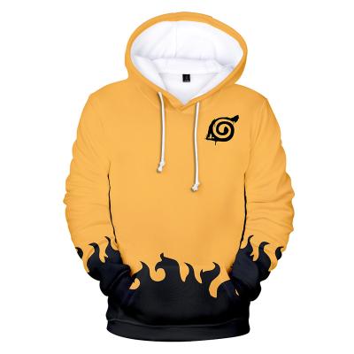 China Custom Anime Anti Shrink Logo 3D Printing Itachi Uchiha Kakashi 380 Gsm Polyester Hoodie Sublimation Hoodie Men Women Unisex Sweatshirt for sale