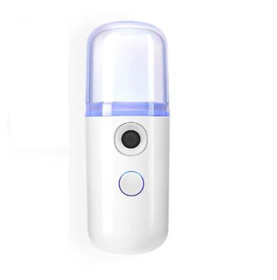 China Portable Face Sprayer Humidifier Mist DEEP CLEANING Nano Atomization Moisturizing Sprayer USB Charging Mini Facial Steamer for sale