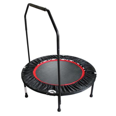 China Portable Sports Jumping Foldable Adjustable Legs Fitness Mini Trampoline For Sale for sale