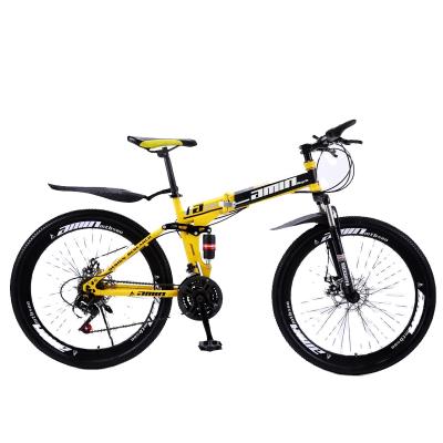 China Packing Wholesale Price Carbon Steel Variable Gear Suspension Bycycles Mountain Bike for sale