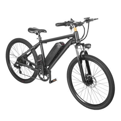 China New Mountain 26 Inch Aluminum Alloy Trans Mountain Road Transport Aluminum Alloy E Bikes Electric Bike for sale