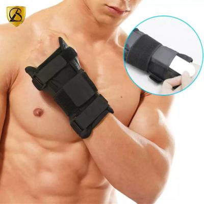 China Adjustable Breathable Copper Wrist Brace Fitness Injury Wrist Brace Hand Support Brace For Hand Fracture Injury for sale