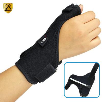 China Reversible Adjustable Copper Brace Thumb Splint Thumb Brace Stabilizer with Adjustable Wrist Support for sale