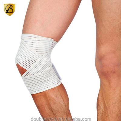 China Sports Knee Support Bandage Adult Nylon Elastic Wrap 120cm, Sports Knee Wrap for sale