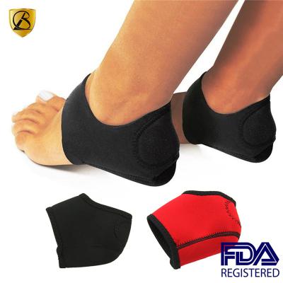 China Comfortable Breathable Copper Brace Fasciitis Pain Relief Neoprene Heel Wrap Plantar Beach So for sale