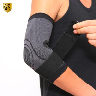 China Adjustable Copper Brace Vent Nylon Compression Elbow Protection Sleeve For Sports Protection for sale