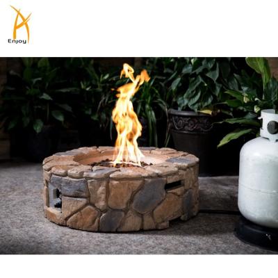 China Stocked Outdoor Patio Fire Pit Propane Gas Low Smoke Garden Furniture for sale