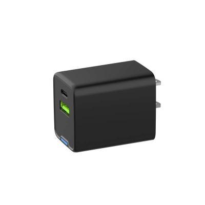 Chine Chargeur à 2 ports de 45 W de type C USB A Adapteur secteur à vendre